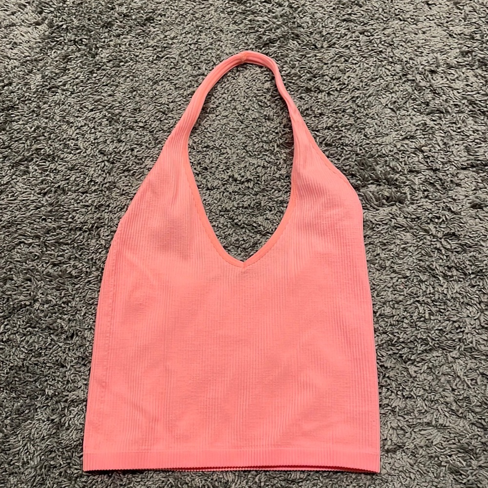 Hot Pink Haltertop